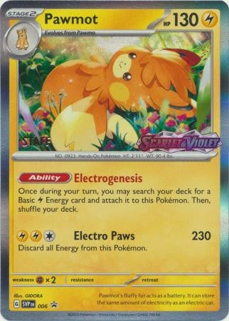 Scarlet & Violet Promo SVP006 Pawmot