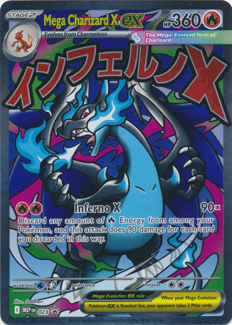 Mega Evolution Promo MEP023 Mega Charizard X ex