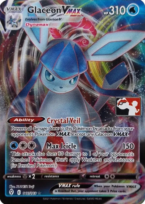 Evolving Skies 041/203 Glaceon VMAX