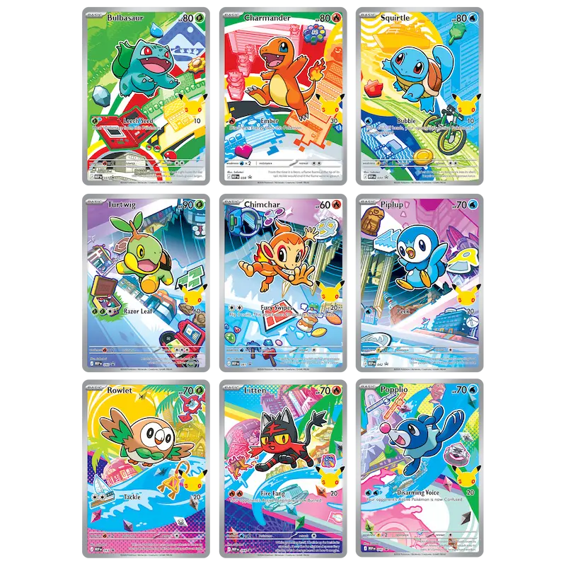 First Partner Serie 1: Complete Set Pokémon Kaarten