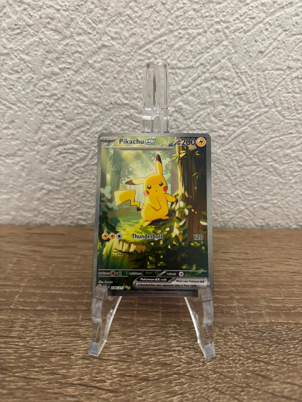 Pikachu ex ASC #276