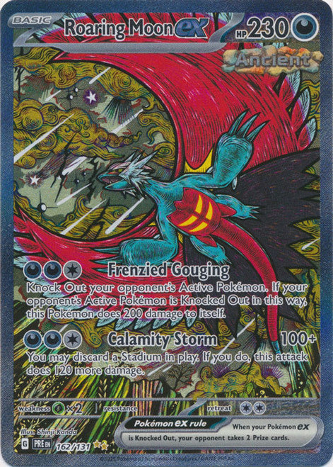 SV Prismatic Evolutions 162/131 Roaring Moon ex