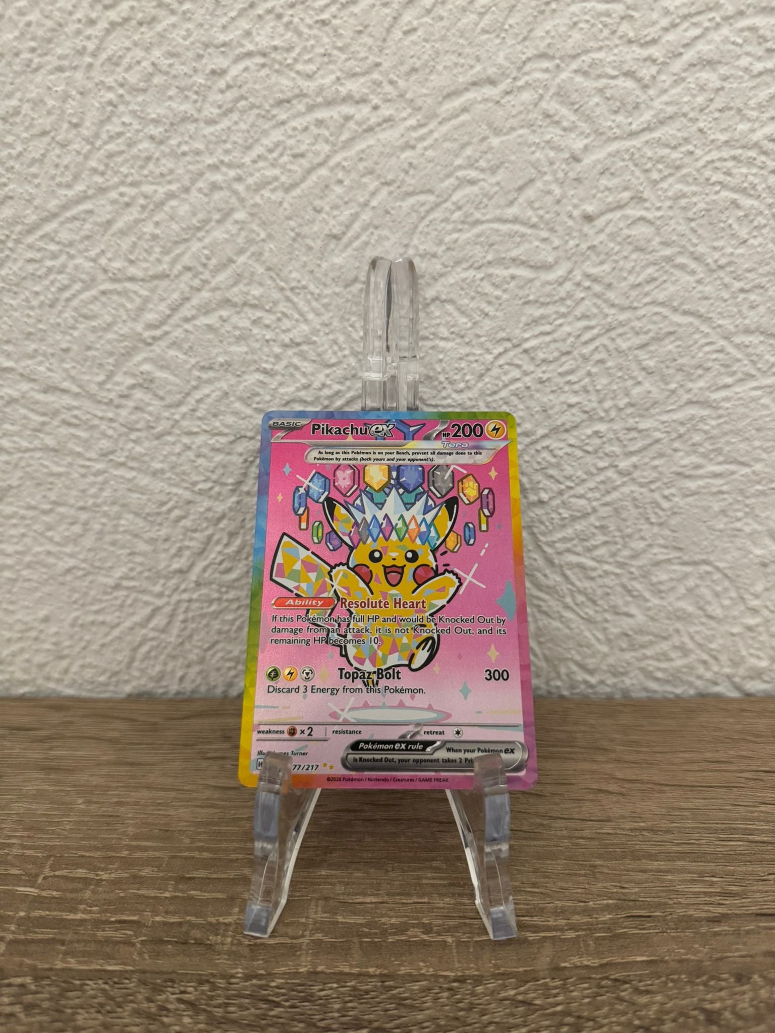 Pikachu ex ASC #277