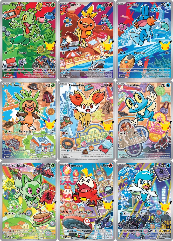 Pokémon TCG - First Partner Illustration Collection Series 3