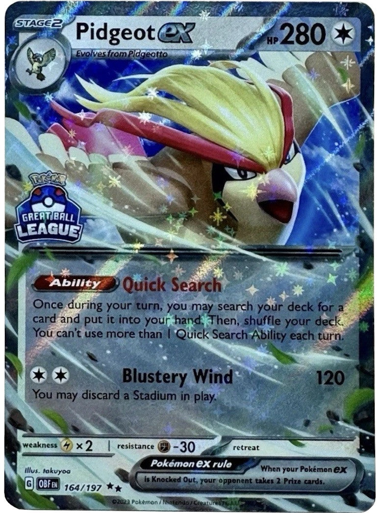 SV Obsidian Flames 164/197 Pidgeot ex